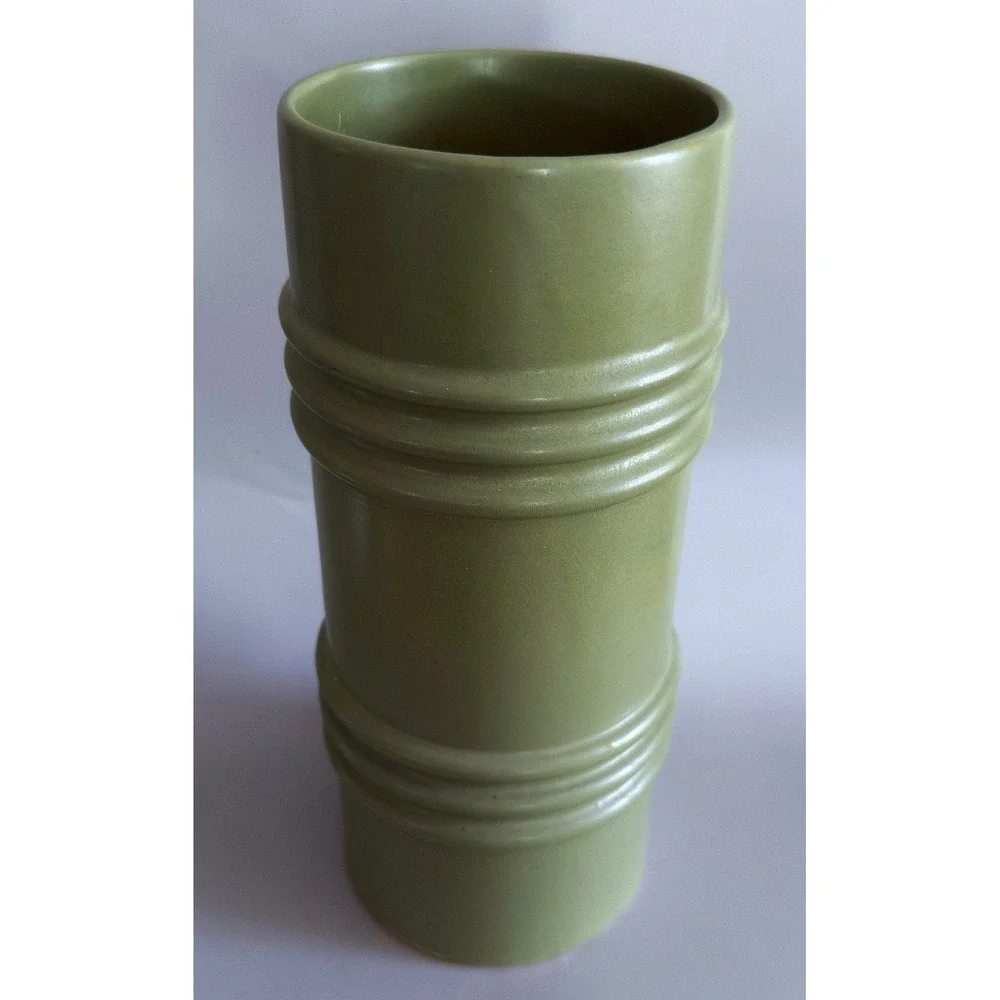 Vintage McCoy Floraline 475‑10 Vase • 11